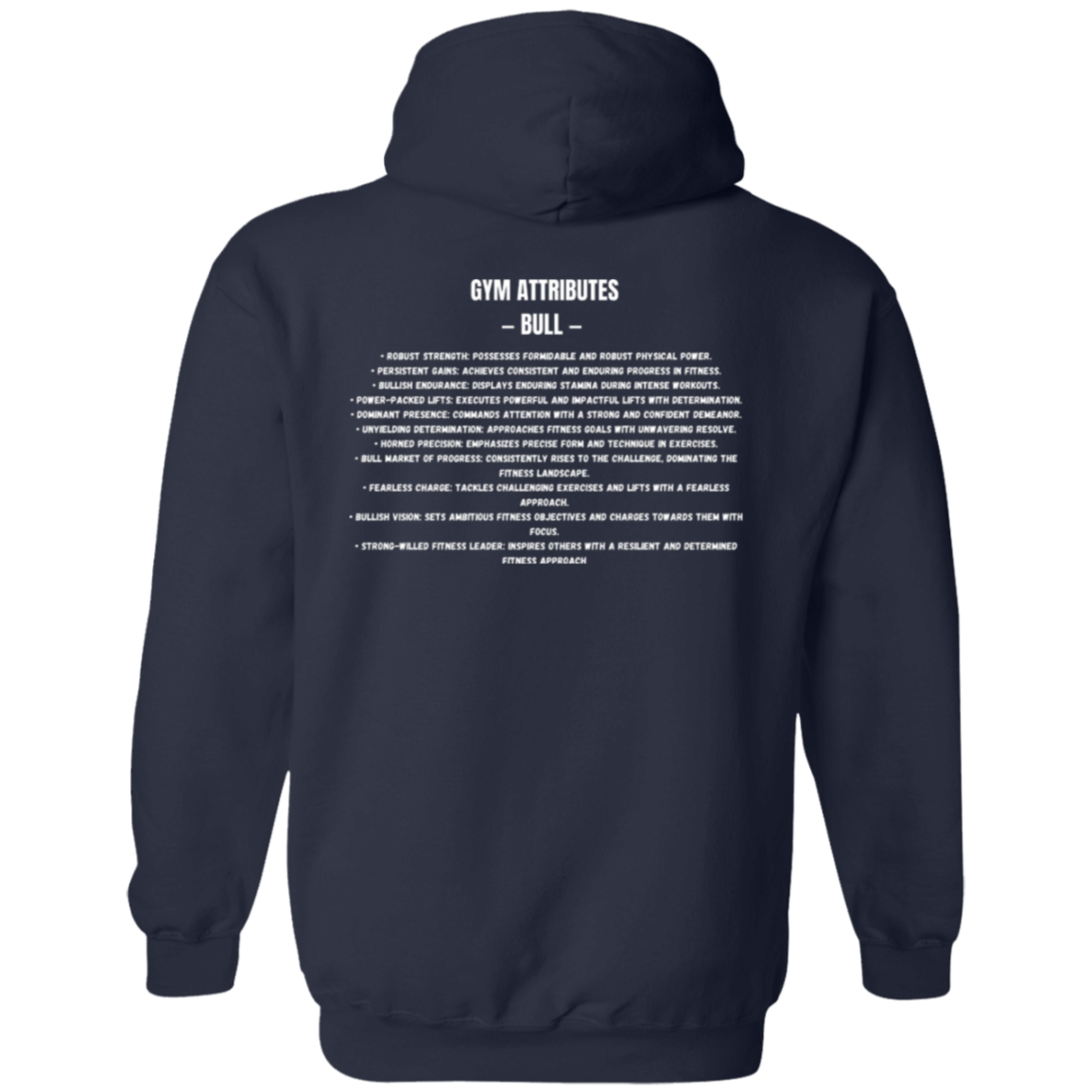 Gym Animal Beast Mode Bull Pullover Hoodie