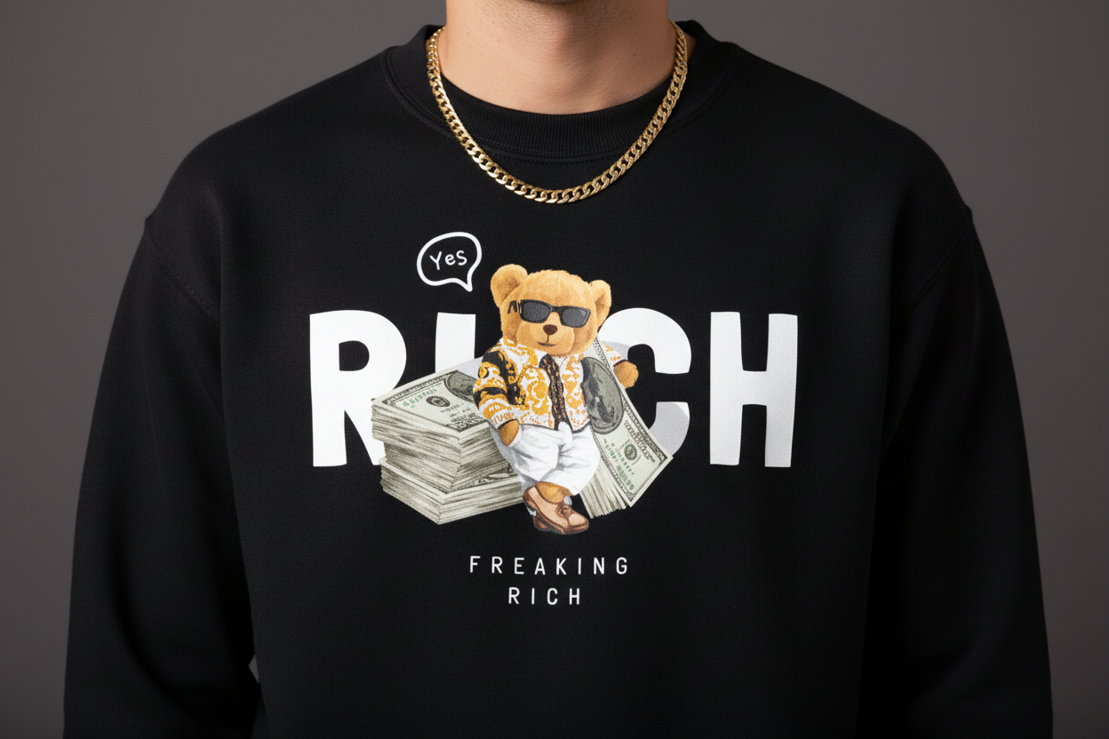 Rich Teddy Sweatshirt