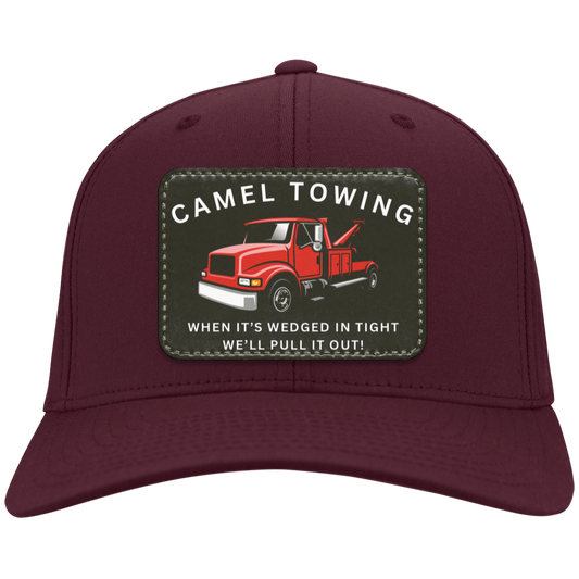 Camel Towing Funny Patch Cap
