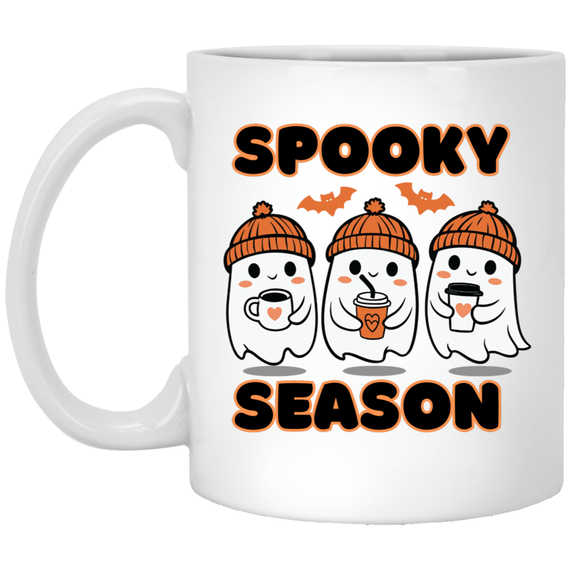 Haunted Brews: Spooky Season Squad 11oz Ceramic Mug