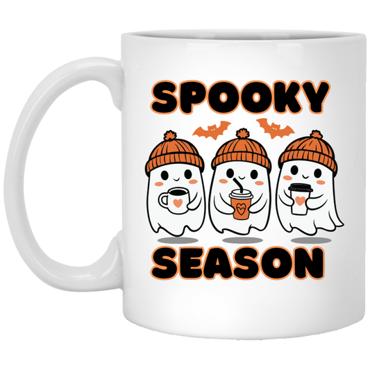 Haunted Brews: Spooky Season Squad 11oz Ceramic Mug