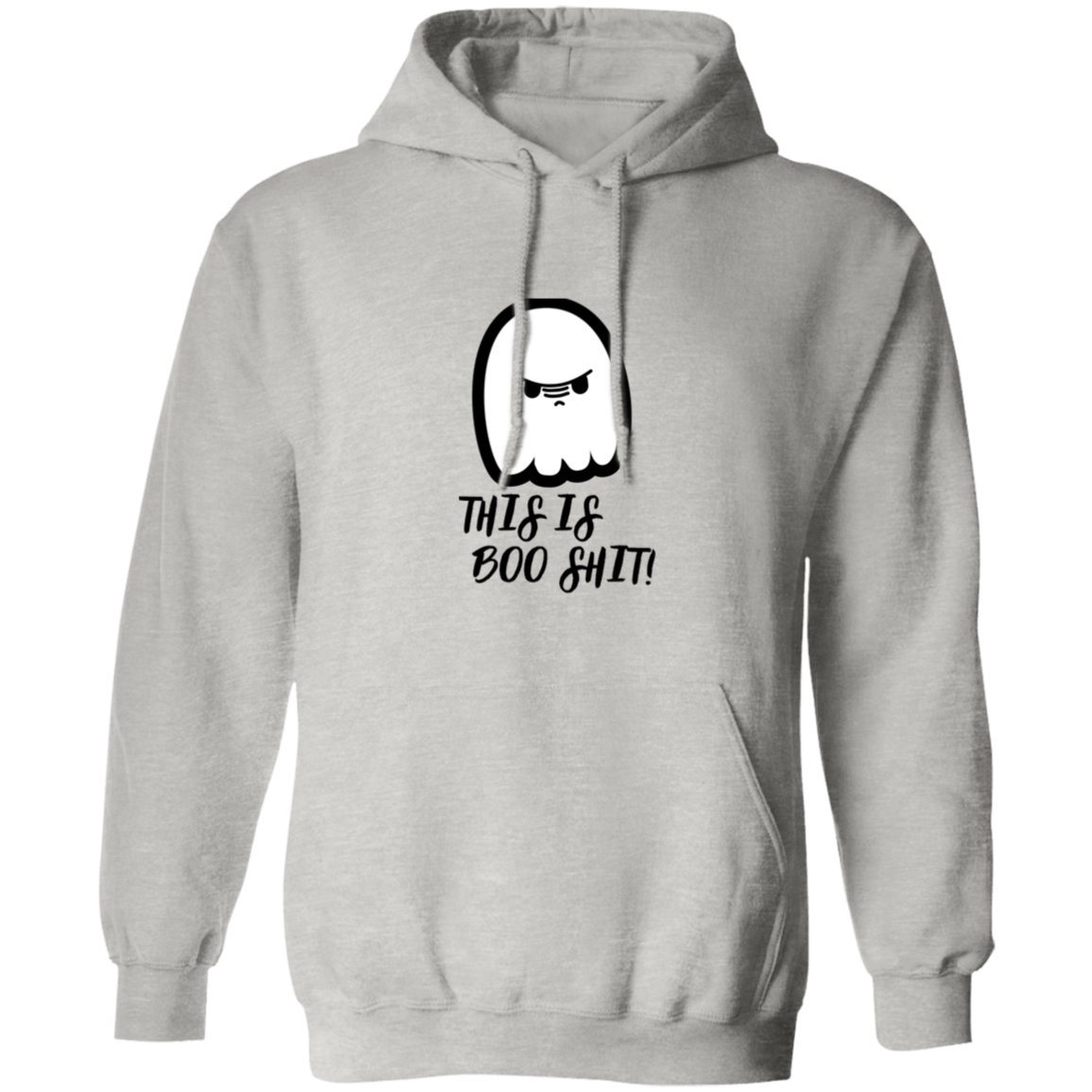 This Is Boo Shit Mad Ghost Funny Cute Pullover Hoodie