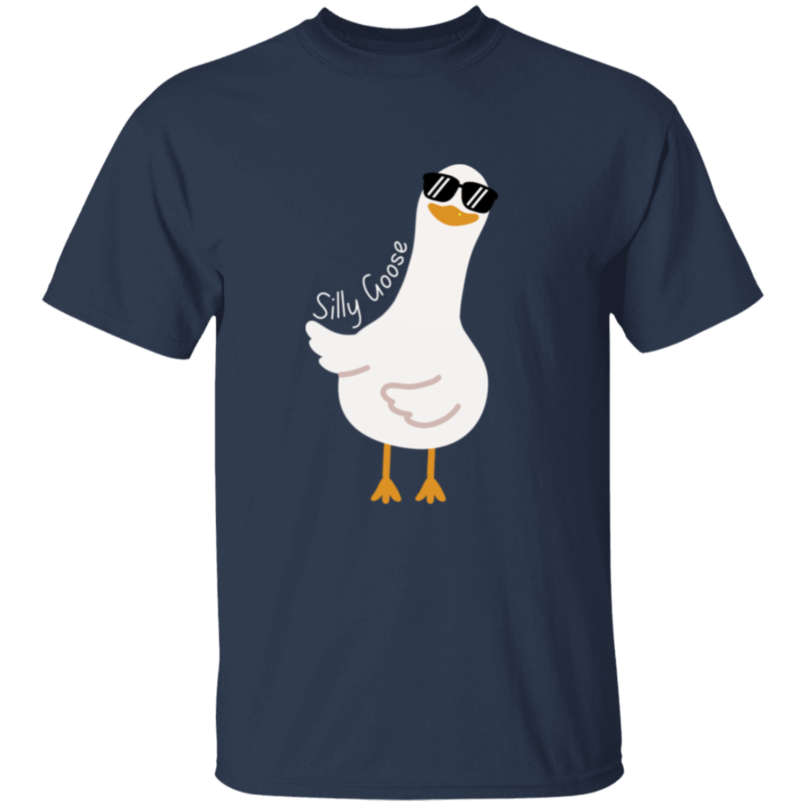 Silly Goose, Goose in Shades Comfy T-Shirt