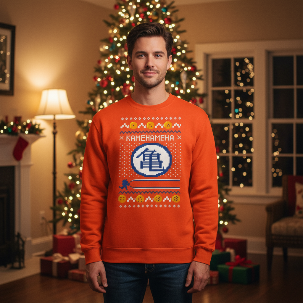 Merry Kamehameha - Saiyan Holiday Sweatshirt