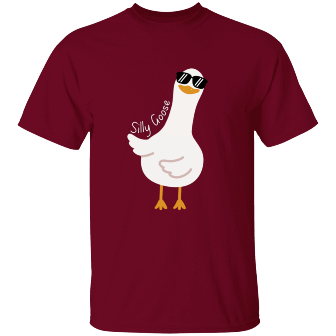 Silly Goose, Goose in Shades Comfy T-Shirt