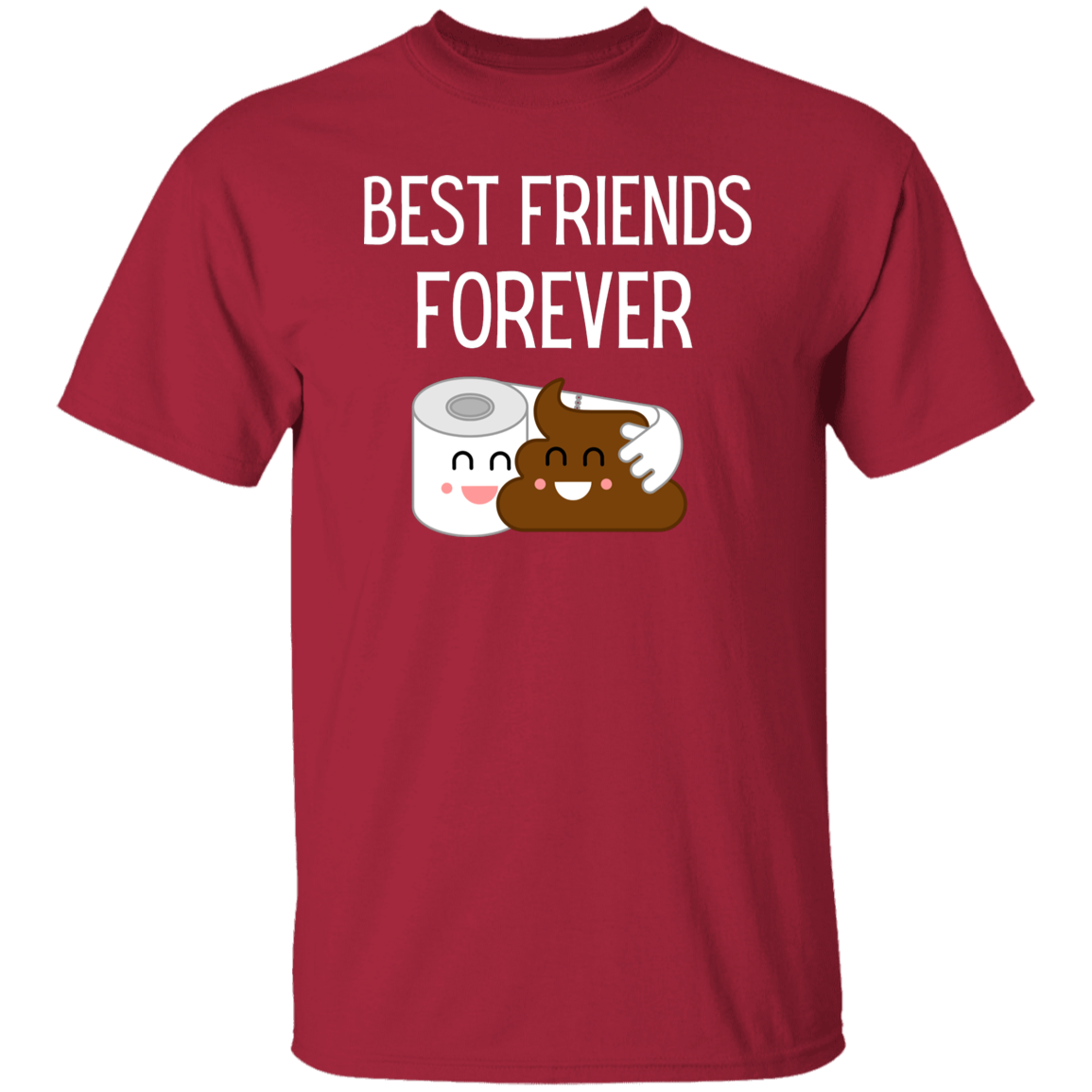 Poo-rific Pals Best Friends Forever Funny T-Shirt