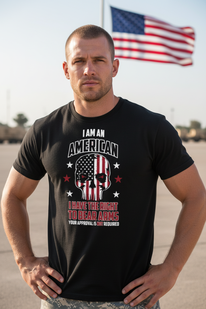 Right To Bear Arms: American Pride, Personal Liberty T-Shirt