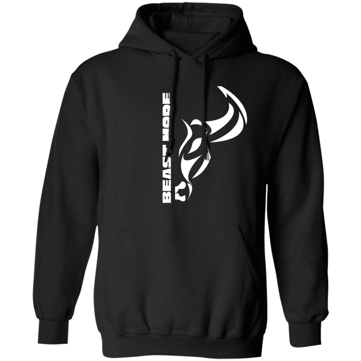 Gym Animal Beast Mode Bull Pullover Hoodie