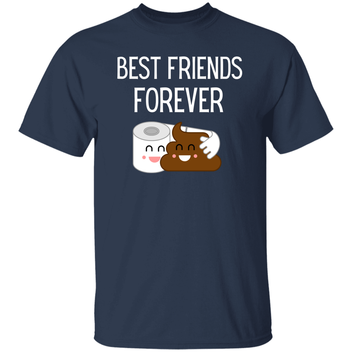 Poo-rific Pals Best Friends Forever Funny T-Shirt