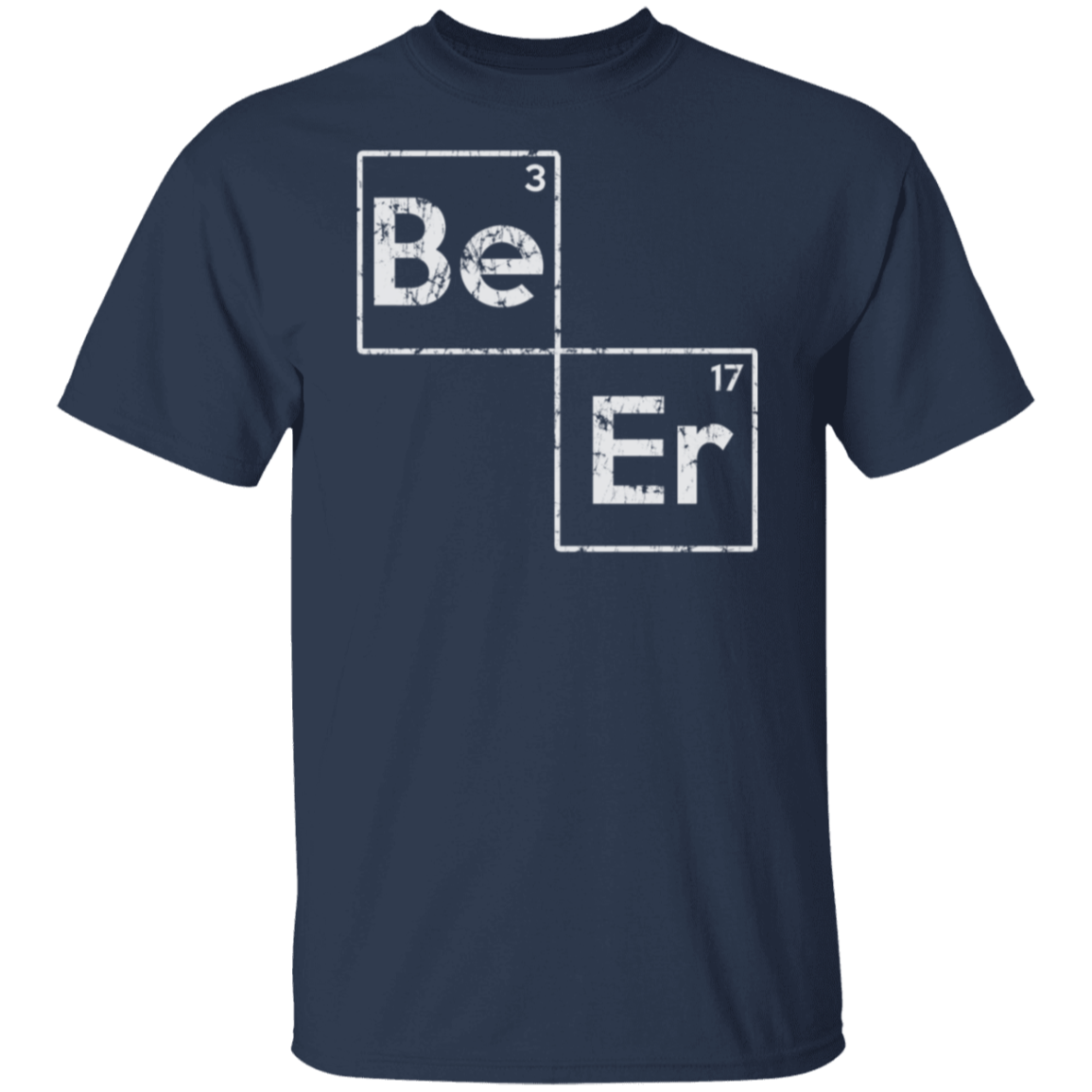 Periodic Table Inspired Funny Beer T-Shirt