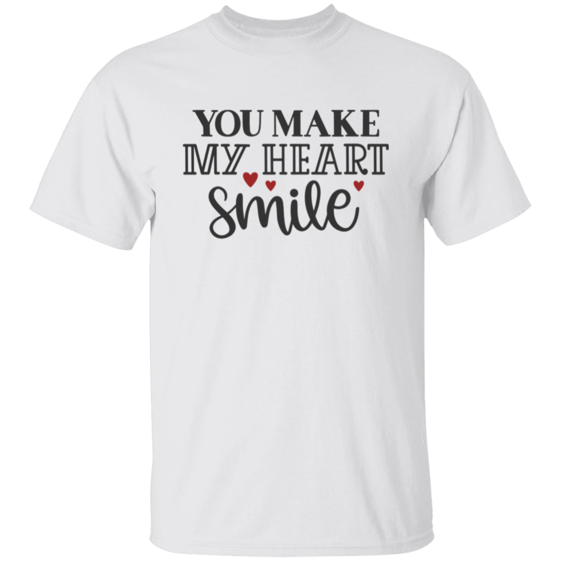 You Make My Heart Smile Valentines Day T-Shirt