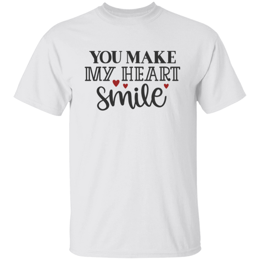 You Make My Heart Smile Valentines Day T-Shirt