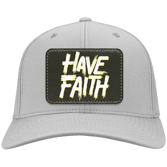 Have Faith Twill Cap - Patch