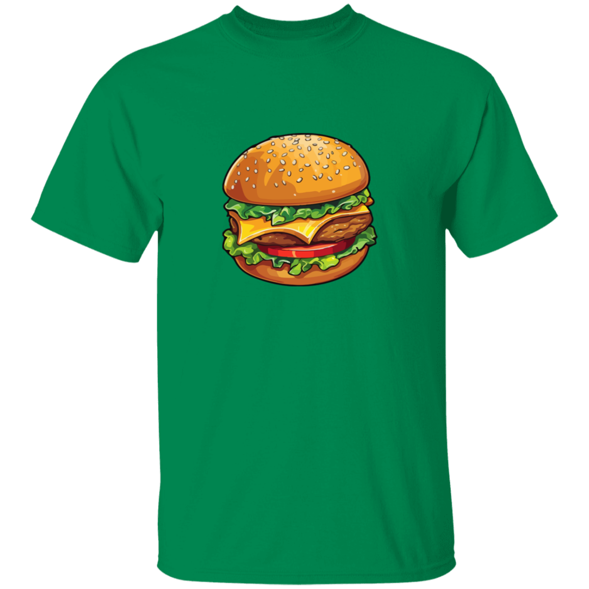 Couples Matching Valentines Hamburger & Fries T-Shirt