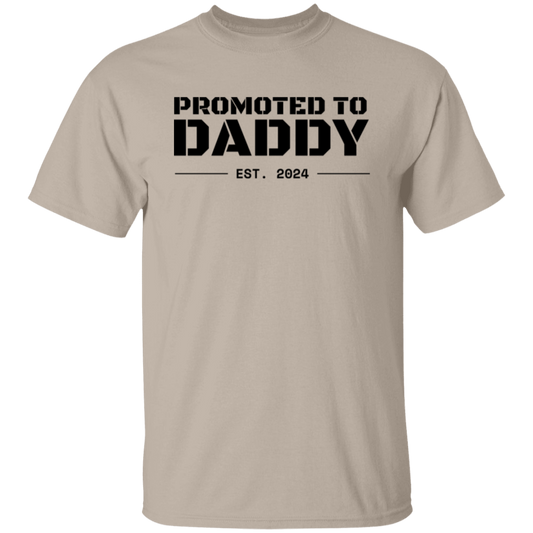 A Shirt Of Honor Promoted To Daddy T-Shirt Gift for Husband