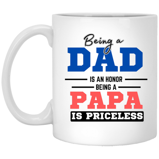 Papa's Pride 11oz White Mug