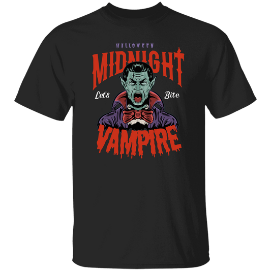 Midnight Vampire Haunting Halloween Nights T-Shirt