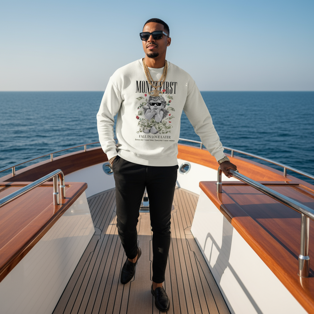 Money Now Love Later Sweatshirt