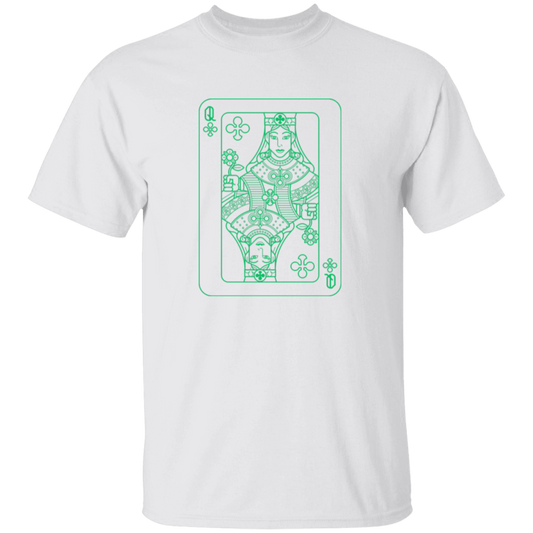 Queen Of Clubs T-Shirt, St. Patricks Day Shirt