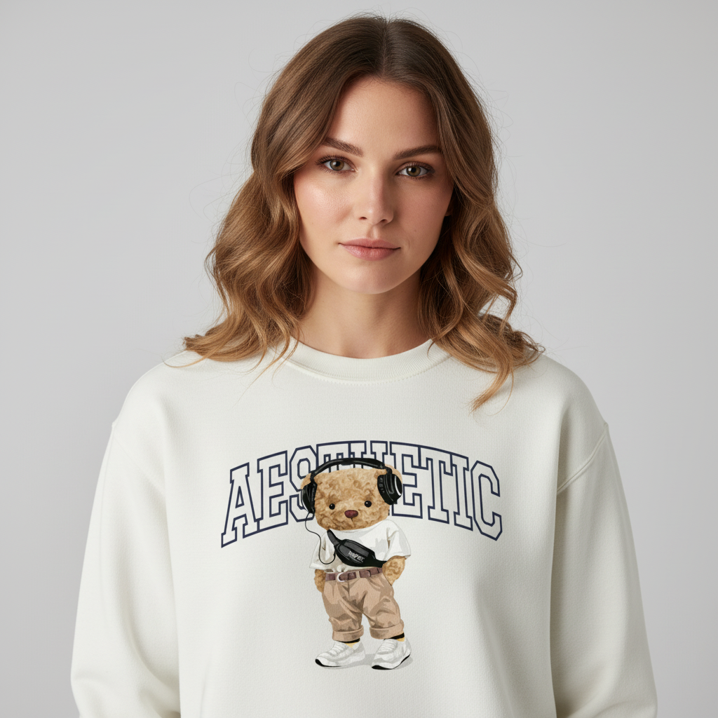 Aesthetic Bear Sweatshirt