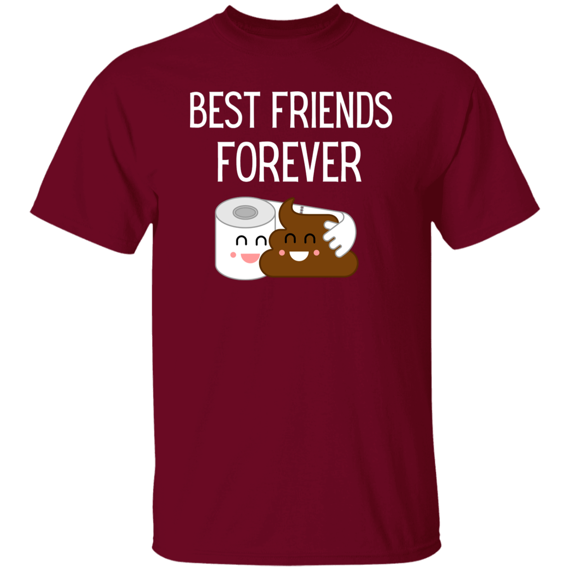 Poo-rific Pals Best Friends Forever Funny T-Shirt