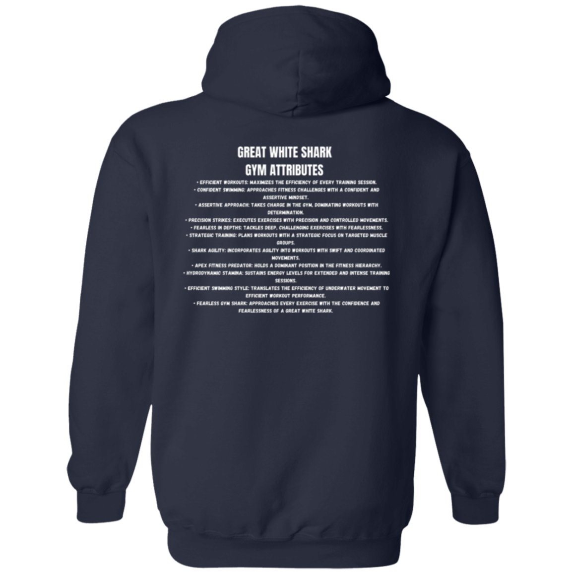 Gym Animal Beast Mode Shark Pullover Hoodie