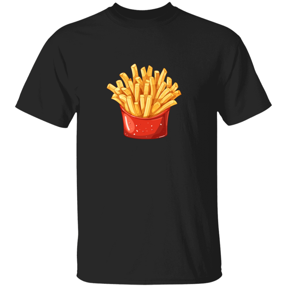 Couples Matching Valentines Hamburger & Fries T-Shirt