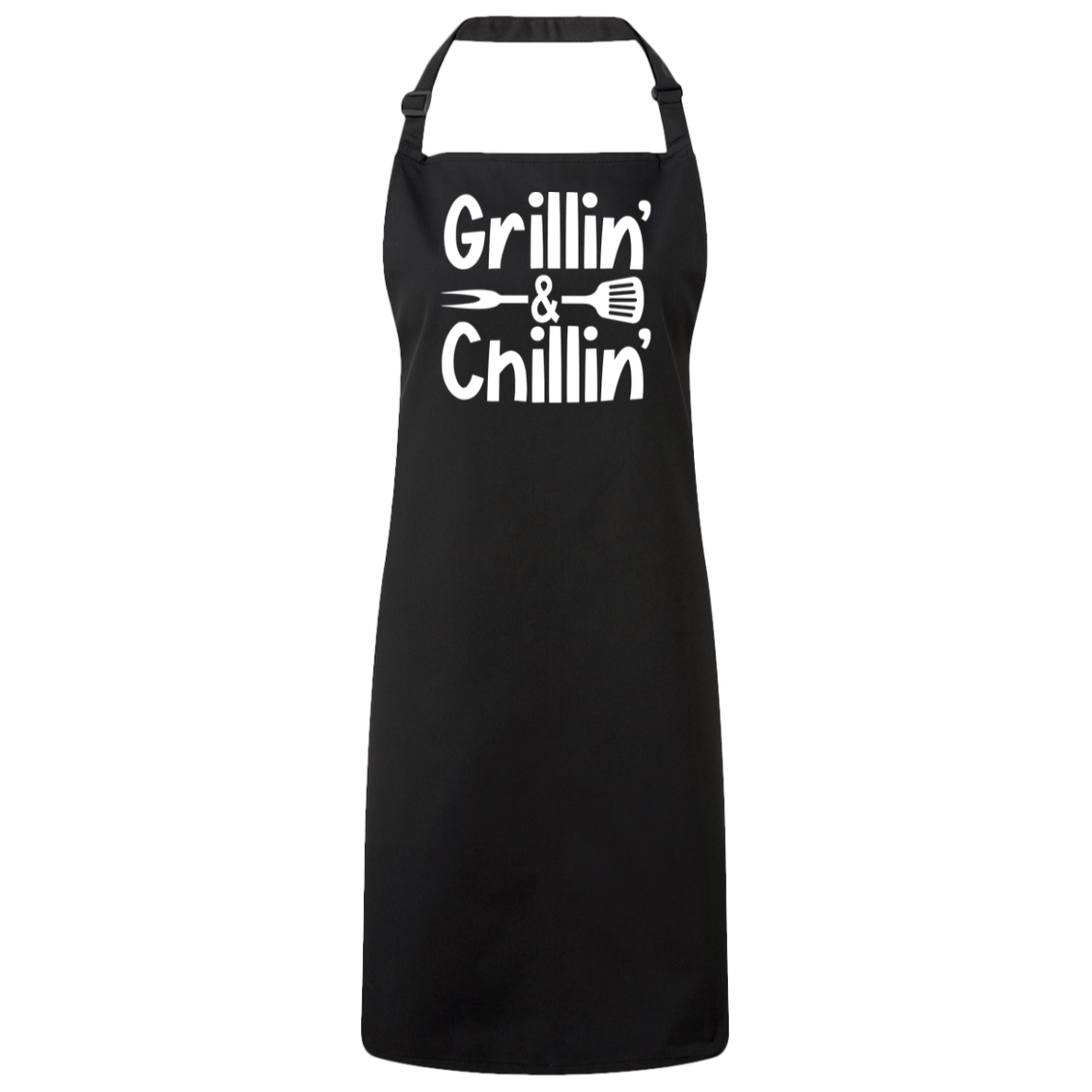 Grillin' & Chillin' Apron Black