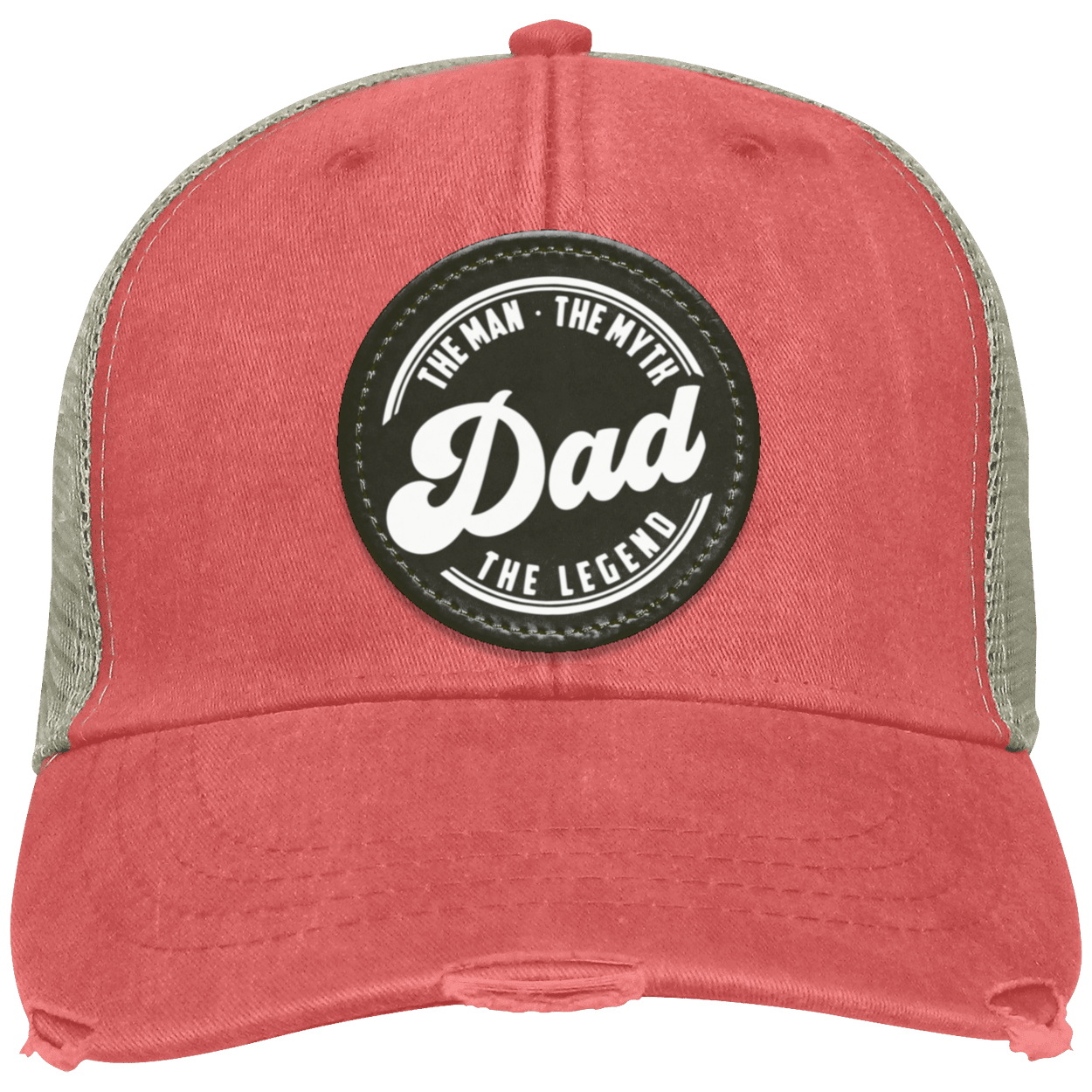 The Man, The Myth, The Legend: Dad Circular Patch Cap