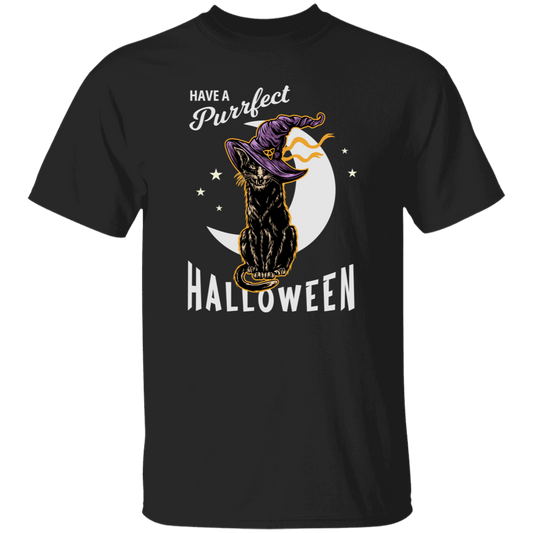 Spooky Greetings A Purrfect Halloween T-Shirt