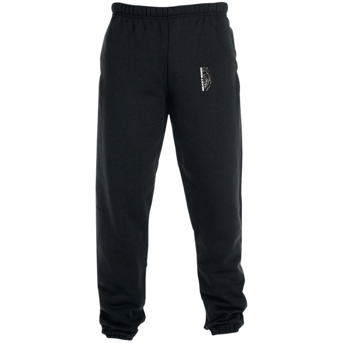 Gym Animal Beast Mode Lion Sweatpants with Pockets