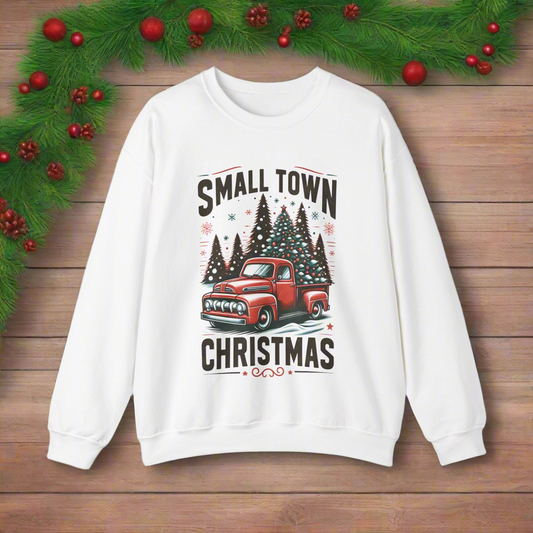 Small Town Christmas Unisex Sweatshirt