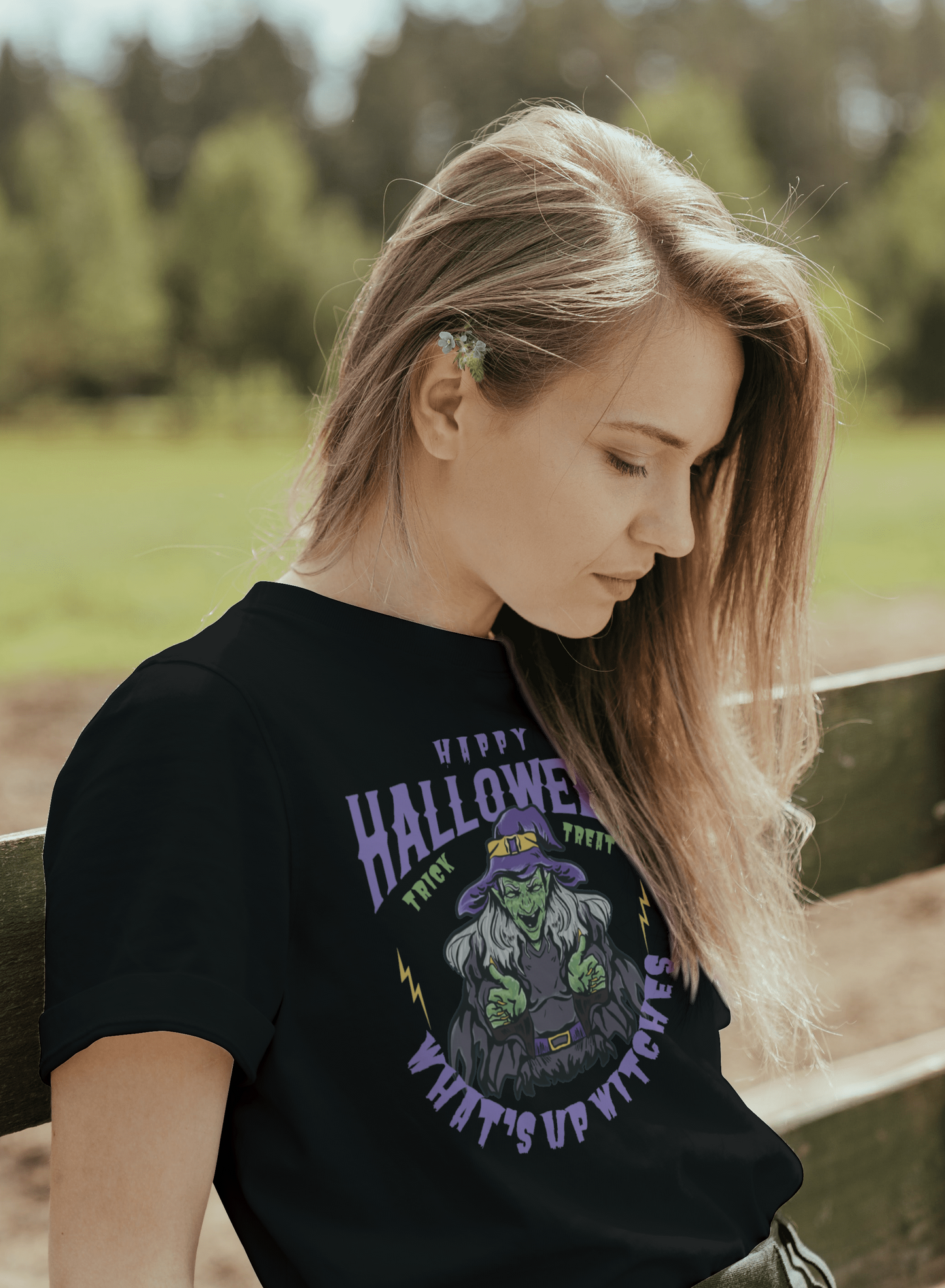 What's Up Witches Trick Or Treat Halloween T-Shirt