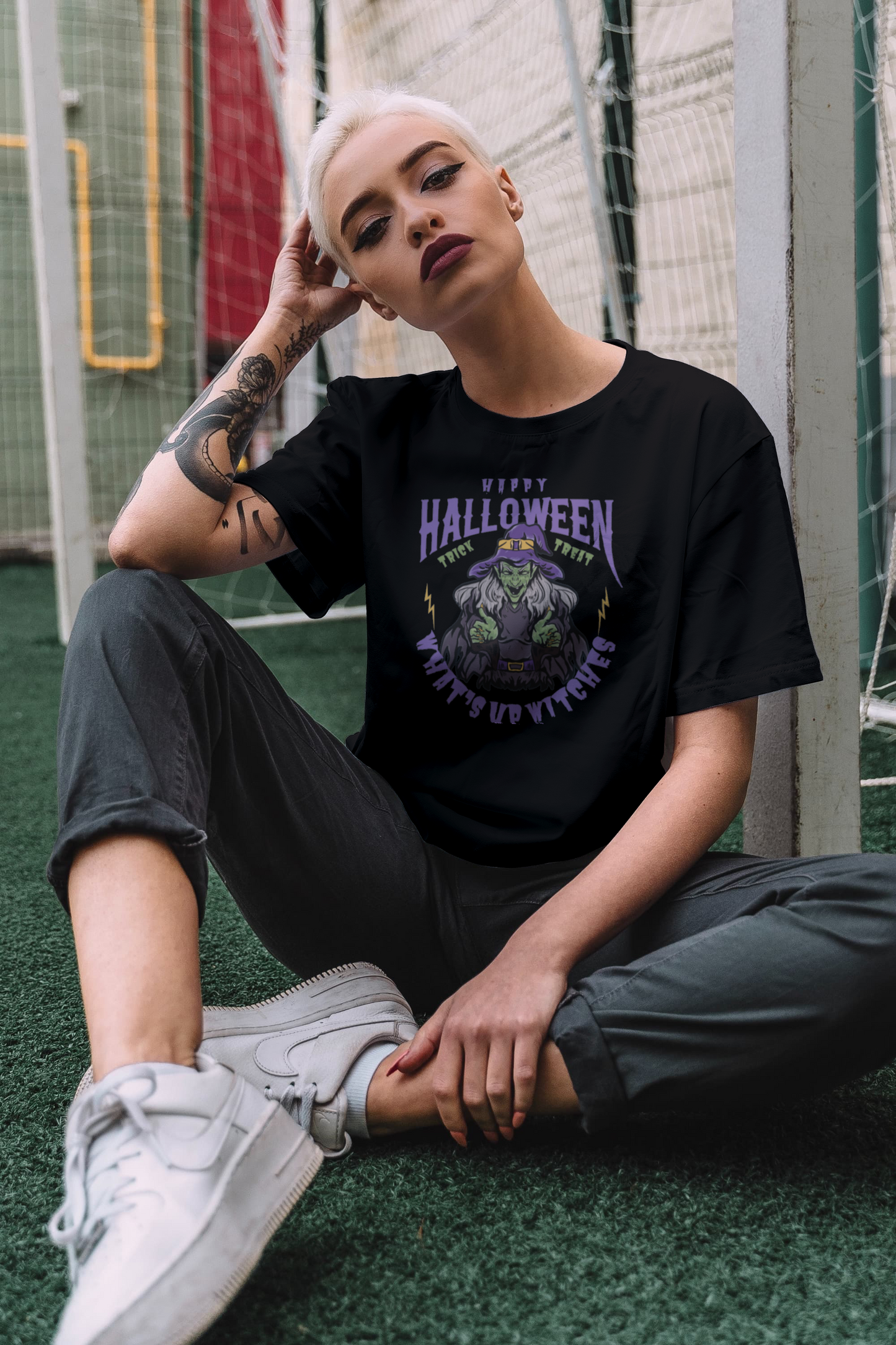 What's Up Witches Trick Or Treat Halloween T-Shirt