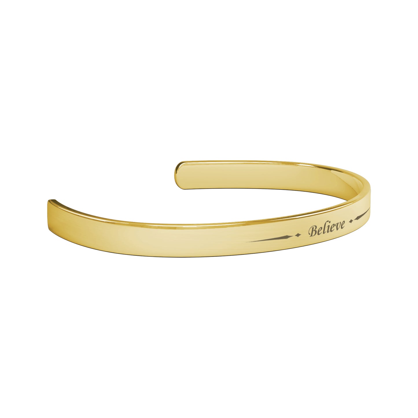 New Beginnings 2025 Collection - Believe - Cuff Bracelet