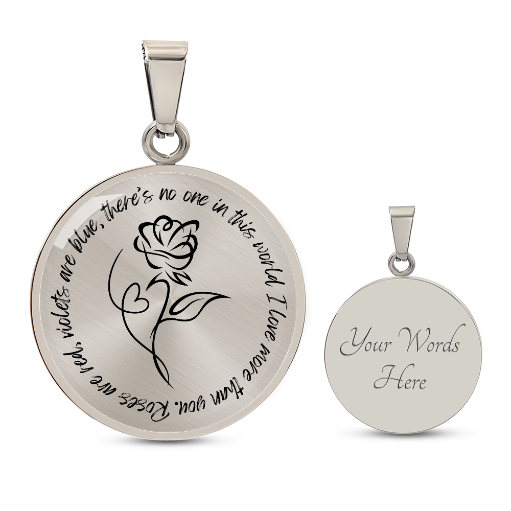 Poem of Love Necklace