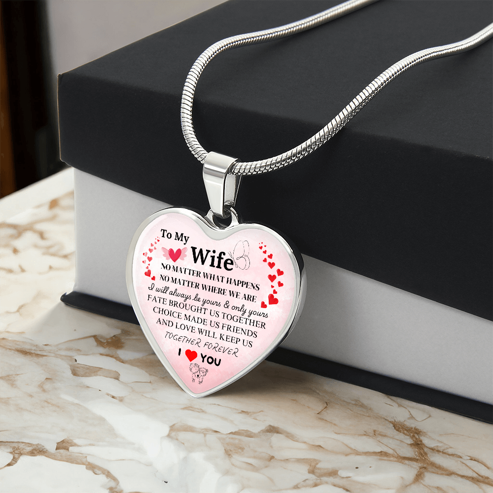 To My Wife - Forever Yours: The Eternal Love Necklace