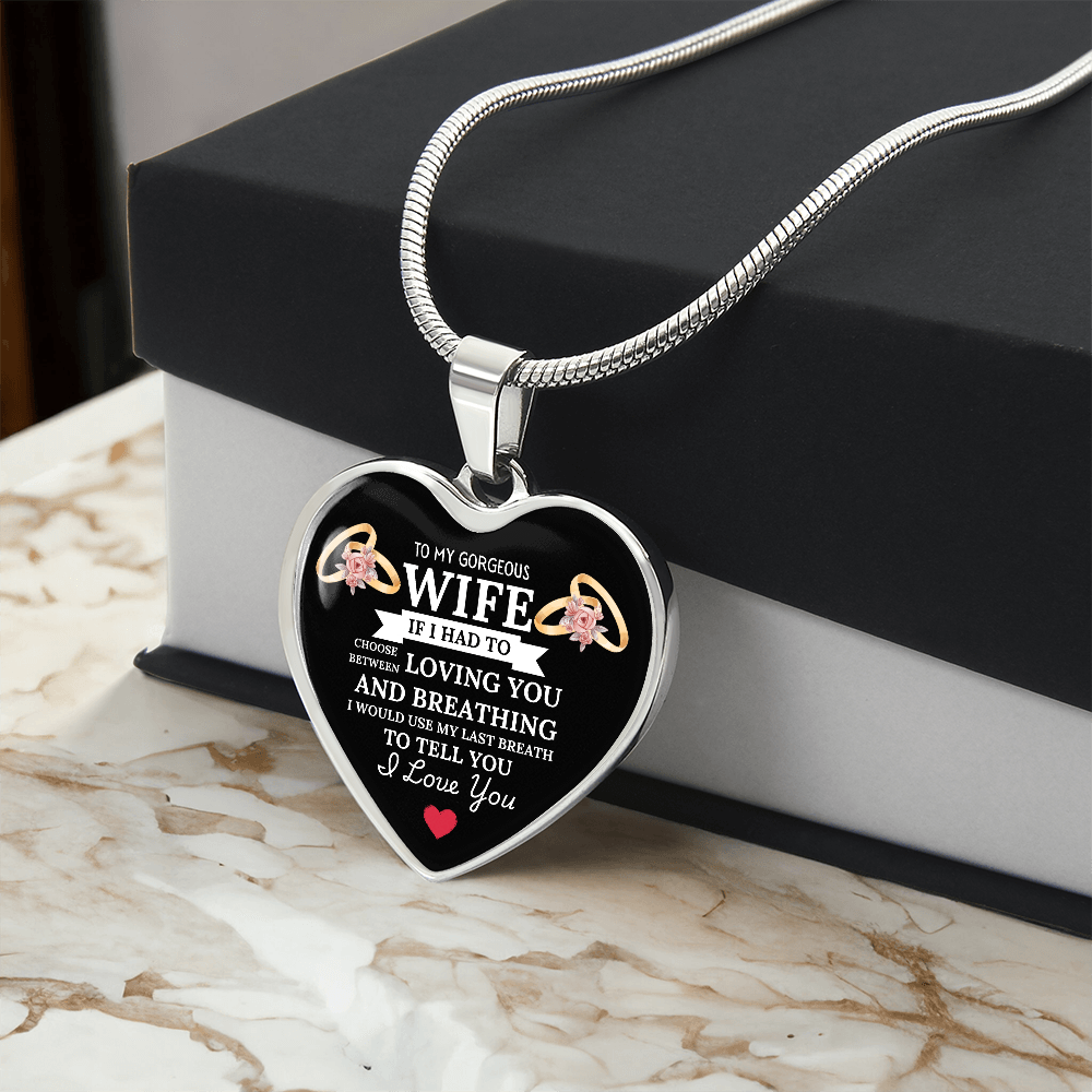 Endless Love: My Heart, My Breath Necklace