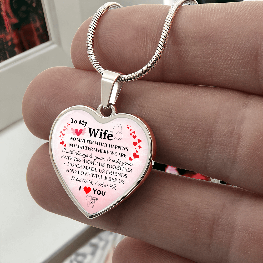 To My Wife - Forever Yours: The Eternal Love Necklace