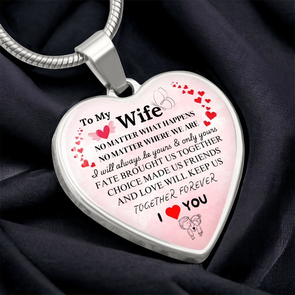 To My Wife - Forever Yours: The Eternal Love Necklace
