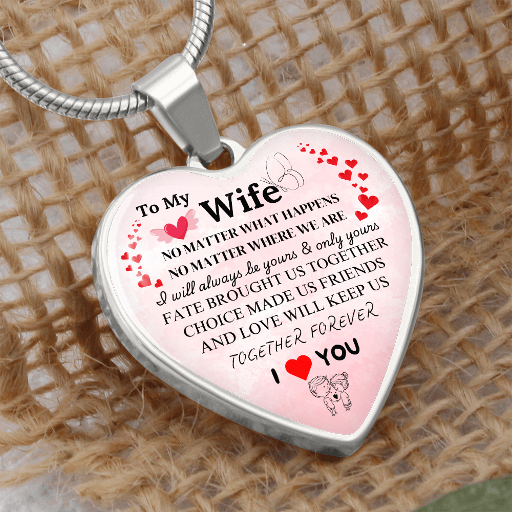 To My Wife - Forever Yours: The Eternal Love Necklace
