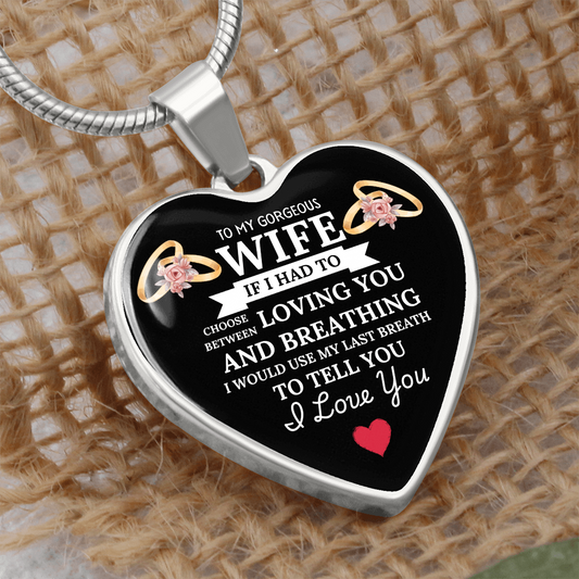 Endless Love: My Heart, My Breath Necklace