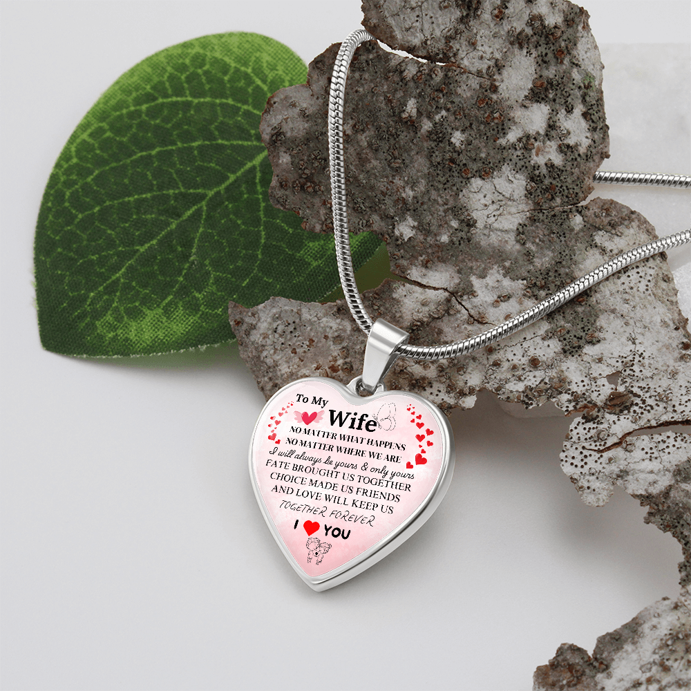 To My Wife - Forever Yours: The Eternal Love Necklace