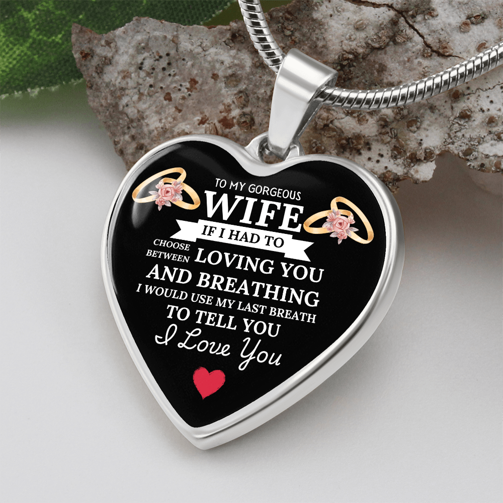 Endless Love: My Heart, My Breath Necklace