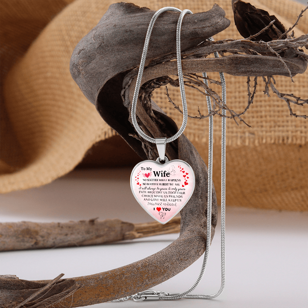 To My Wife - Forever Yours: The Eternal Love Necklace