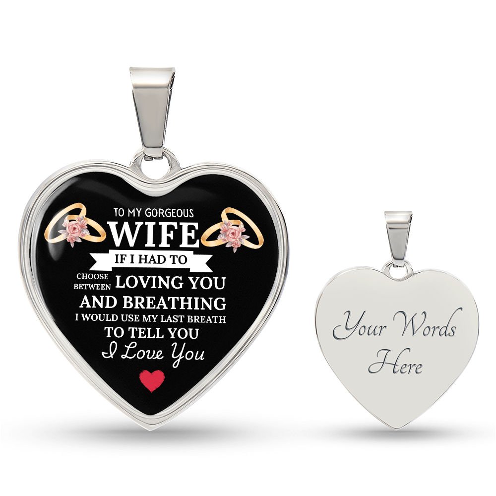 Endless Love: My Heart, My Breath Necklace