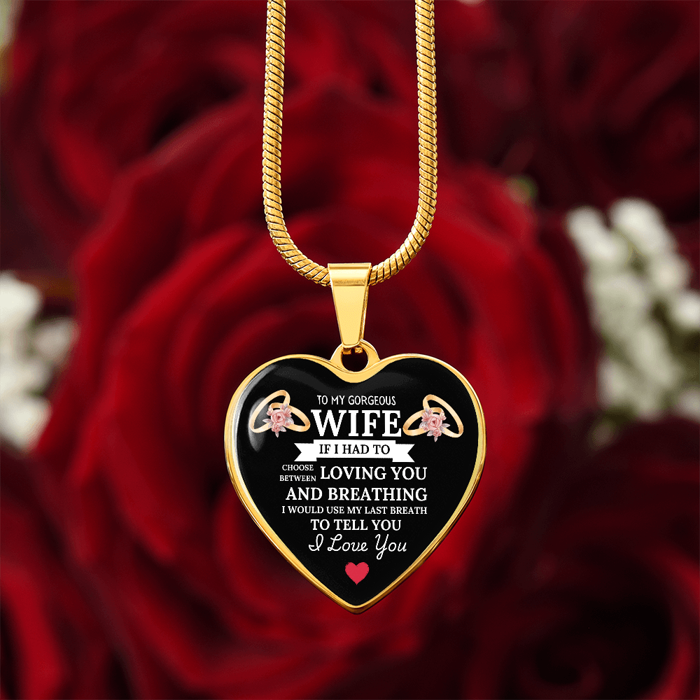 Endless Love: My Heart, My Breath Necklace