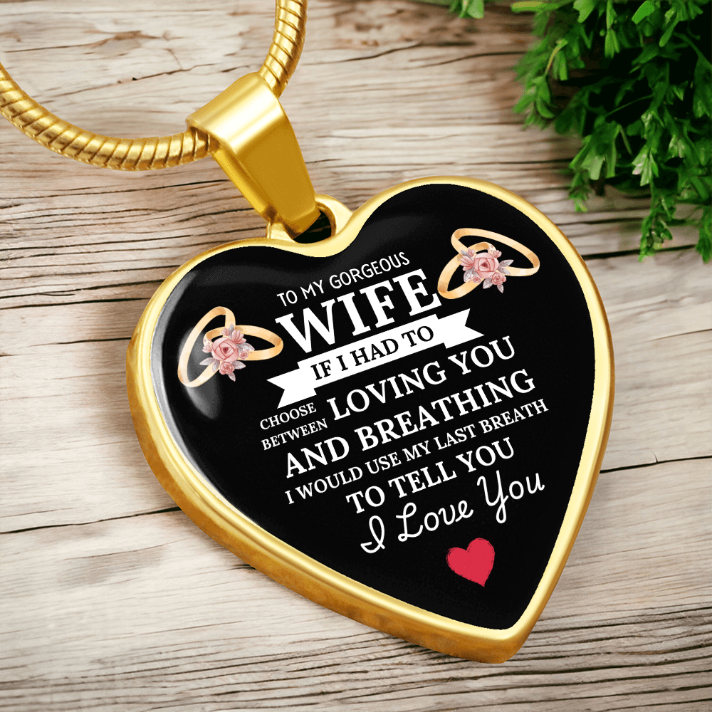 Endless Love: My Heart, My Breath Necklace