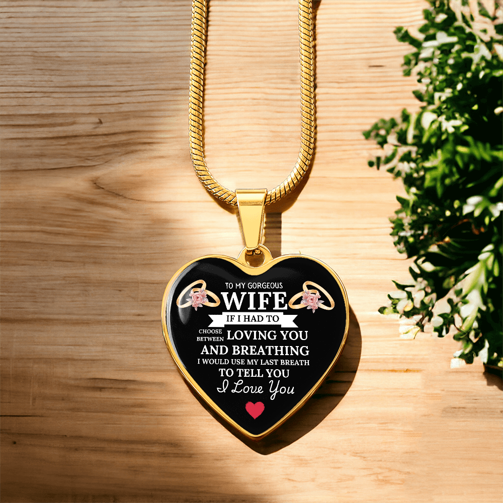 Endless Love: My Heart, My Breath Necklace