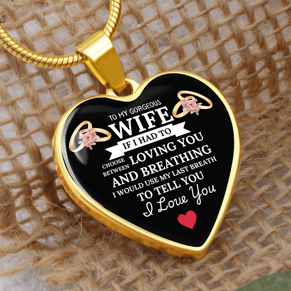 Endless Love: My Heart, My Breath Necklace